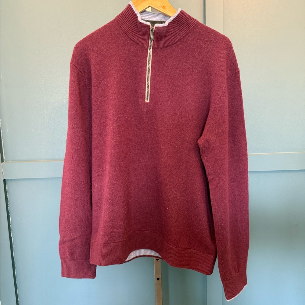 Greyson Sebonack Cashmere Blend 1/4 Zip